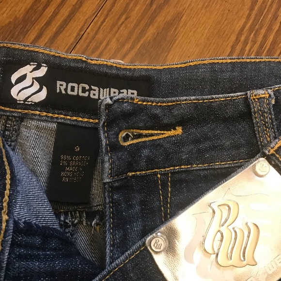 Man ALIVE denim jean shorts 5 pockets - Picture 6 of 11